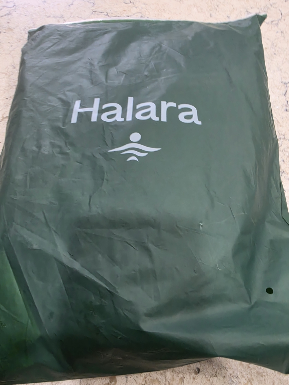 HALARA Women's Relaxed Blue Distressed Jeans/sweats Material - Picture 6 of 7